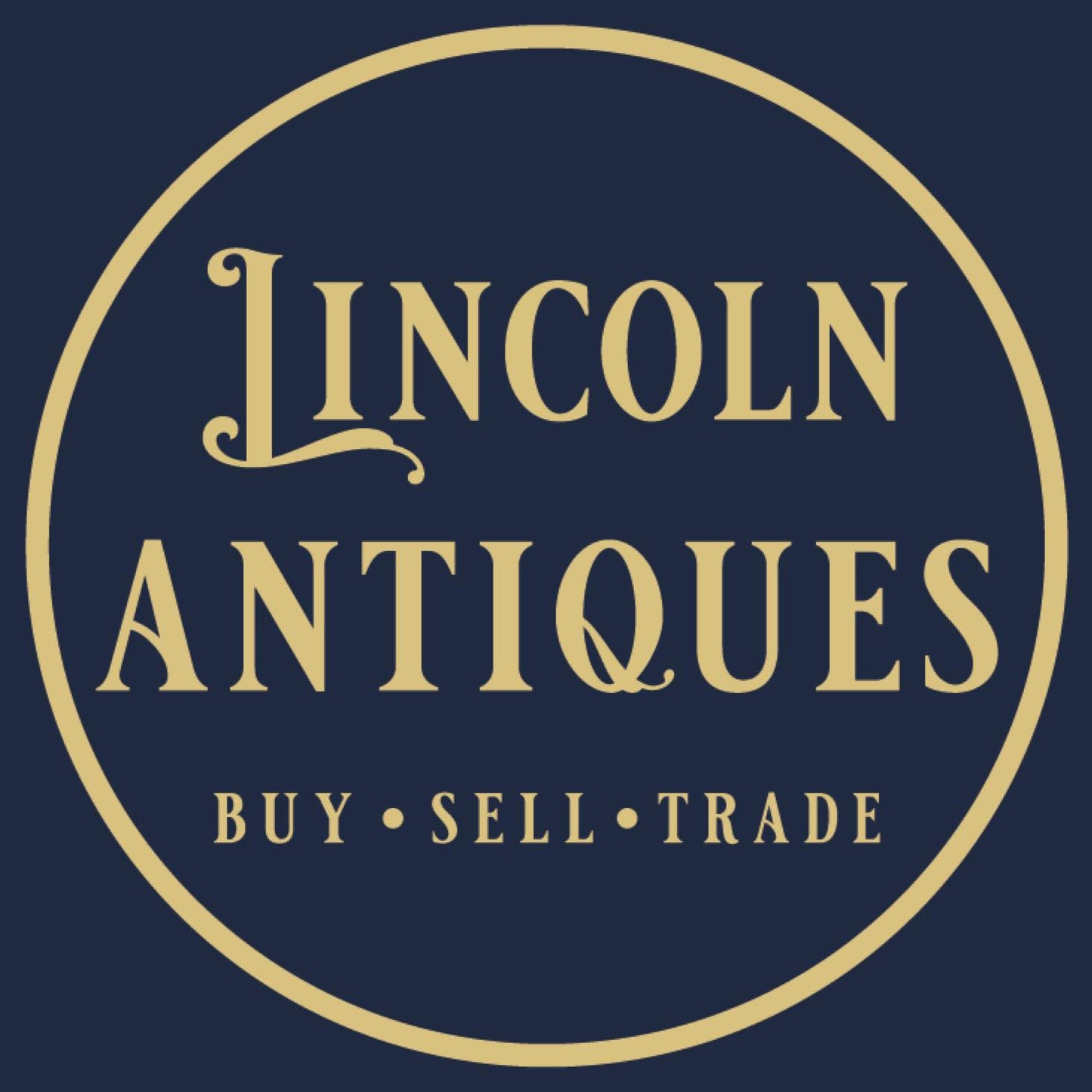 Lincoln Antiques & Collectables Heritage Brand 100% Cotton Tote Bag