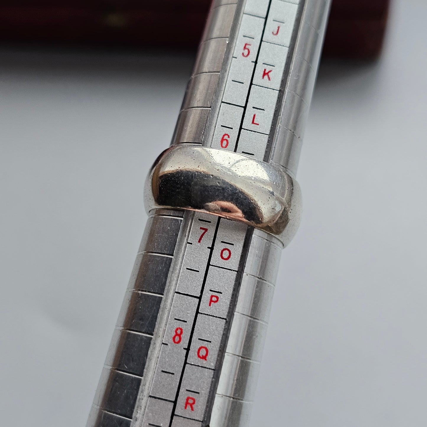 Vintage 1960s Sterling Silver Ring Band Hallmarked 1969