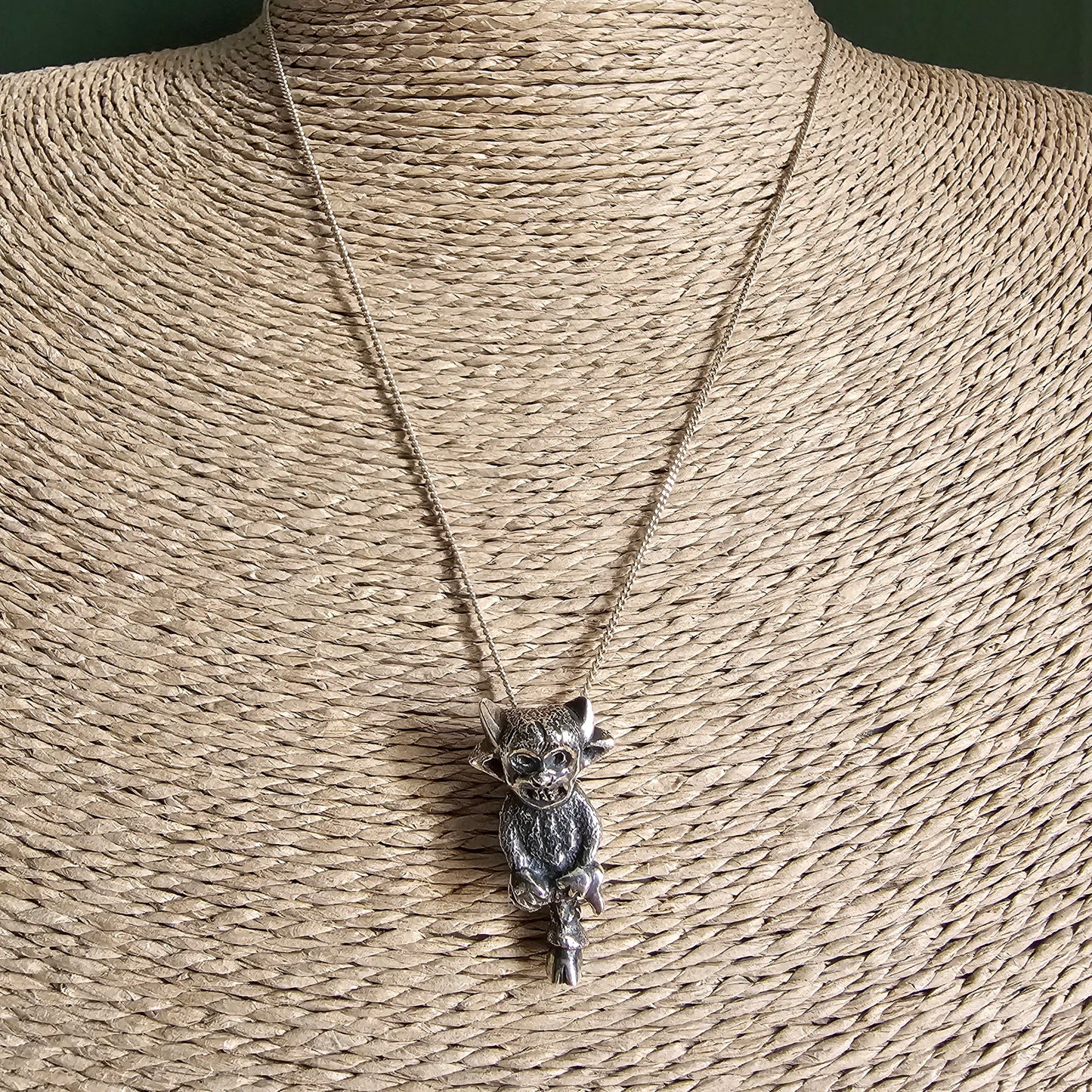 Sterling Silver Lincoln Imp Pendant Necklace 2018