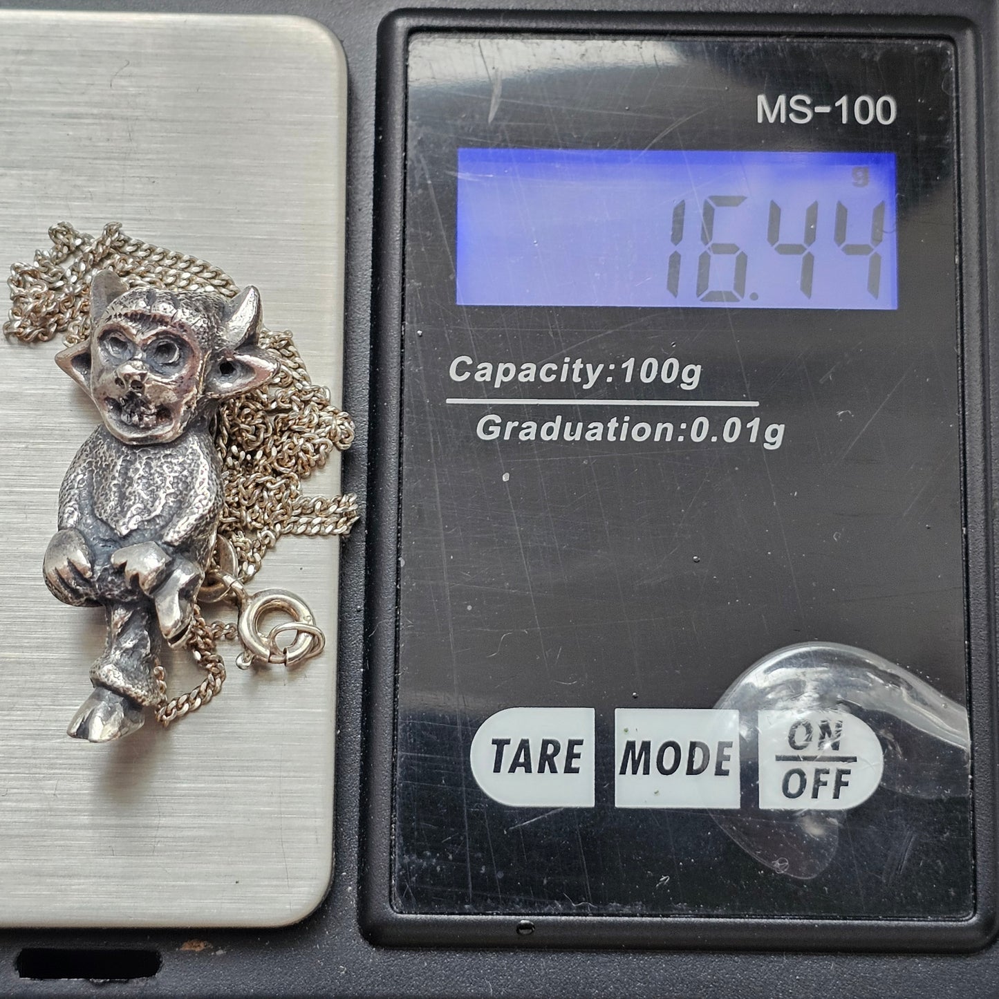 Sterling Silver Lincoln Imp Pendant Necklace 2018