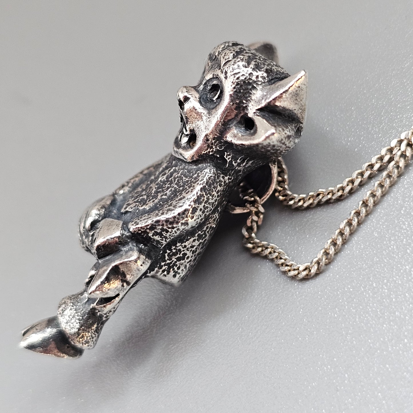 Sterling Silver Lincoln Imp Pendant Necklace 2018