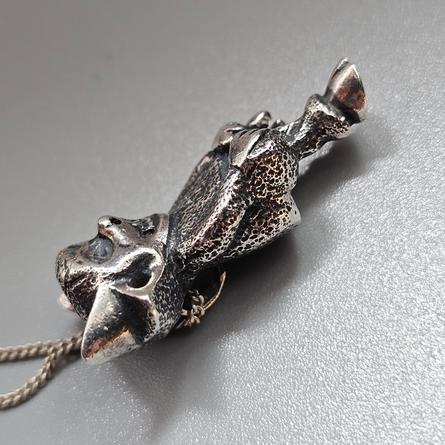 Sterling Silver Lincoln Imp Pendant Necklace 2018