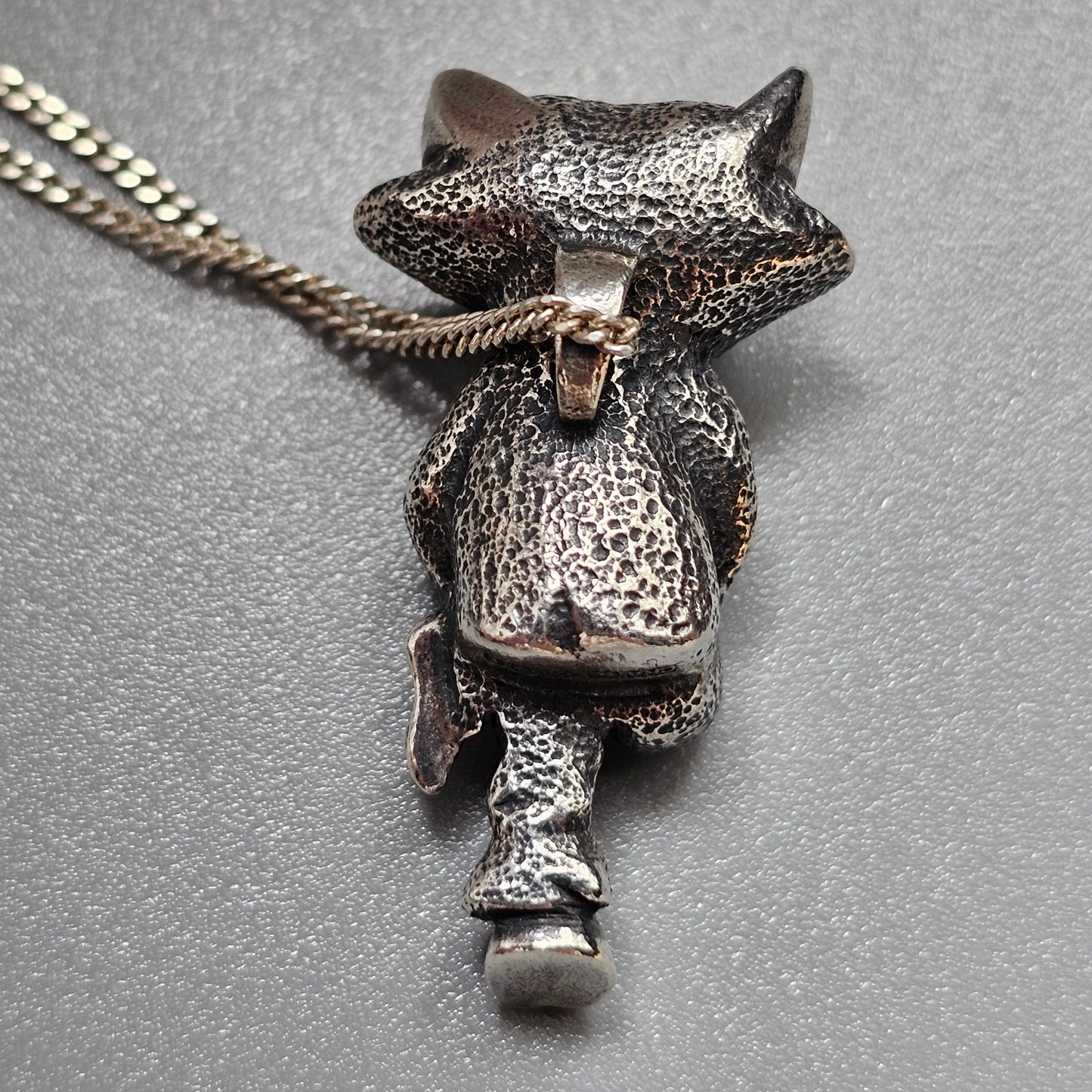 Sterling Silver Lincoln Imp Pendant Necklace 2018