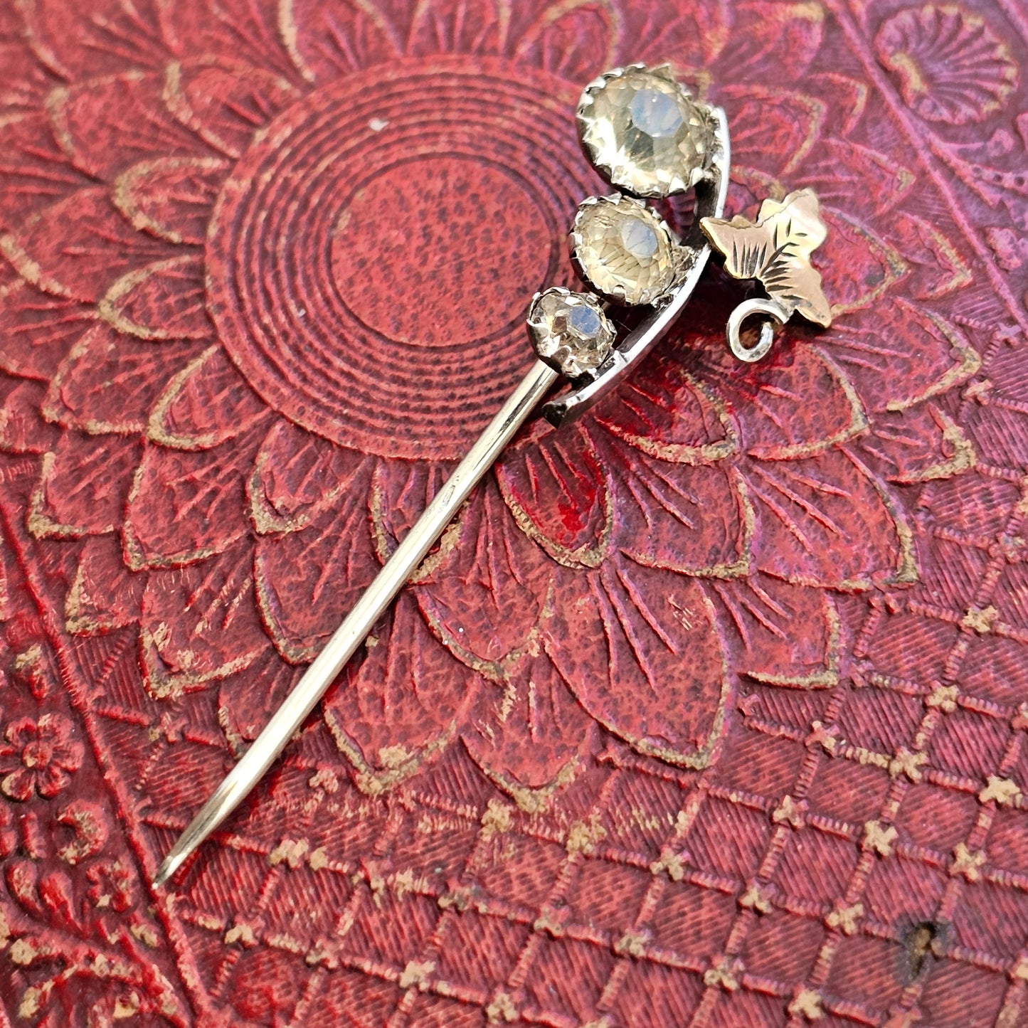 Antique Victorian Silver Stick Pin