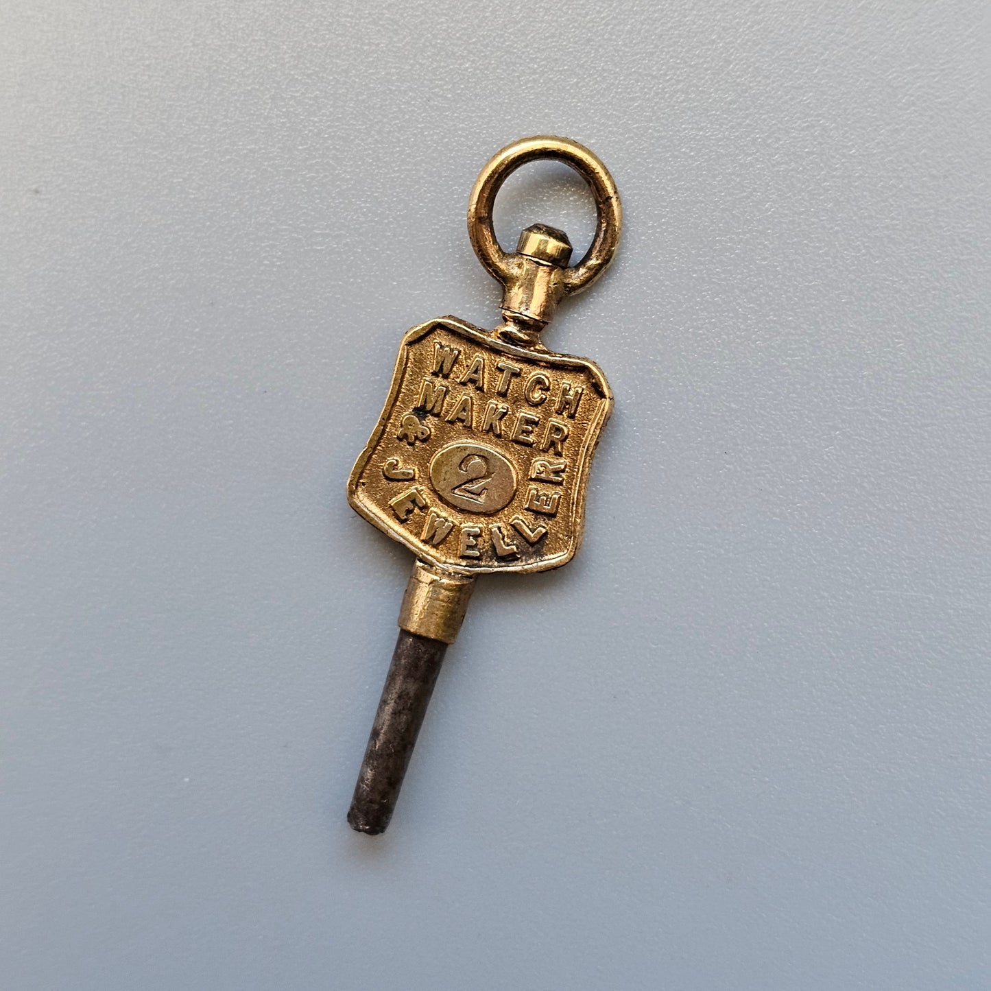 Isaac Pryor New Street Barnsley Antique Advertising Pocket Watch Key