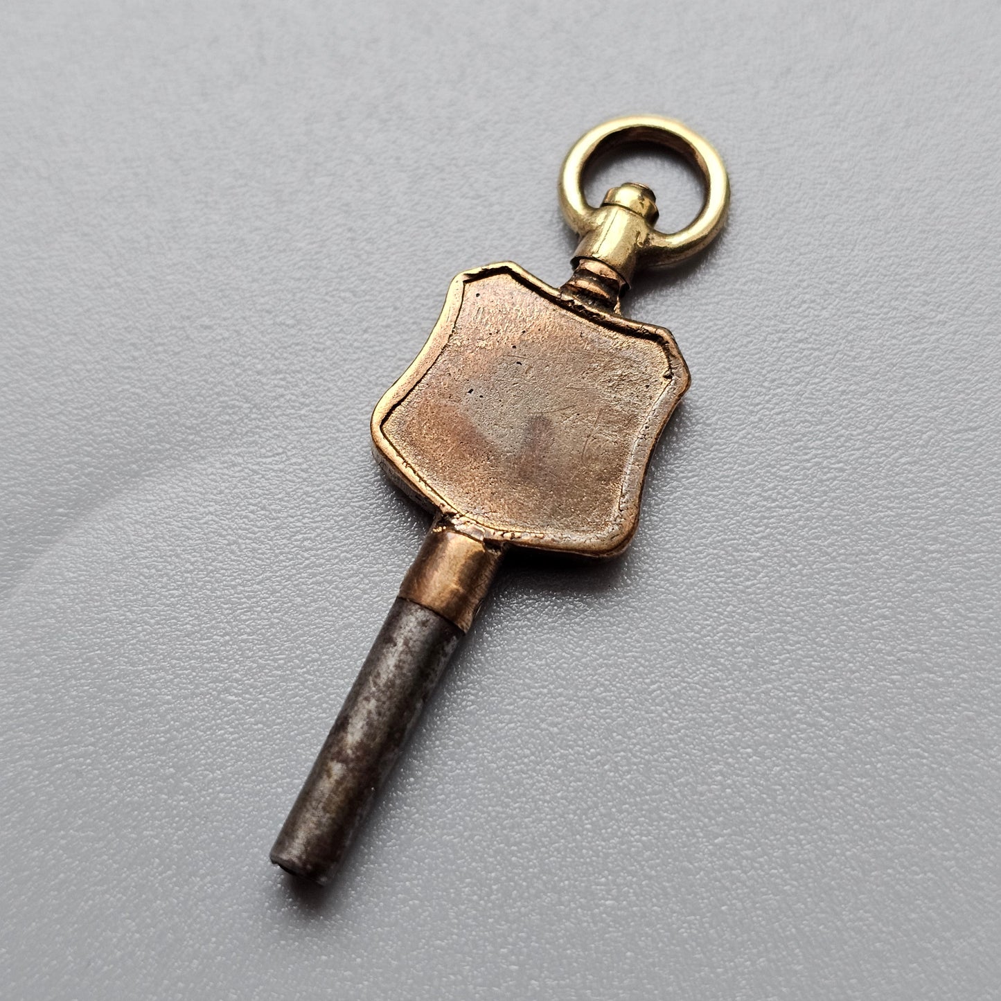 Blank Antique Advertising Pocket Watch Key