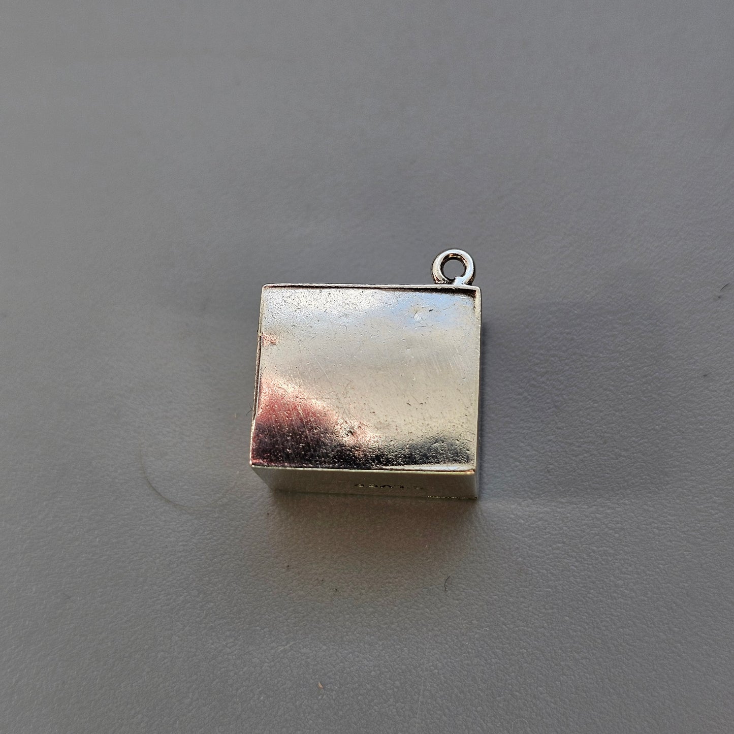 Vintage Sterling Silver Emergency Money £1 Note Charm