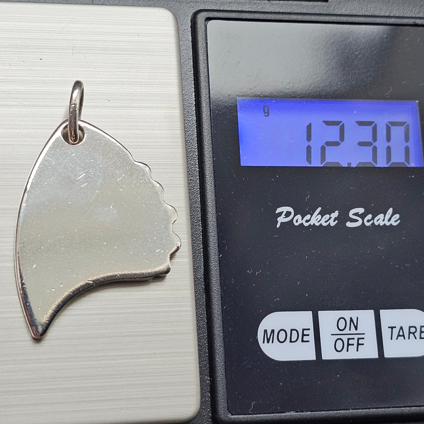 Sterling Silver Hedgehog Pendant Keyring Charm Scottish Hallmarked