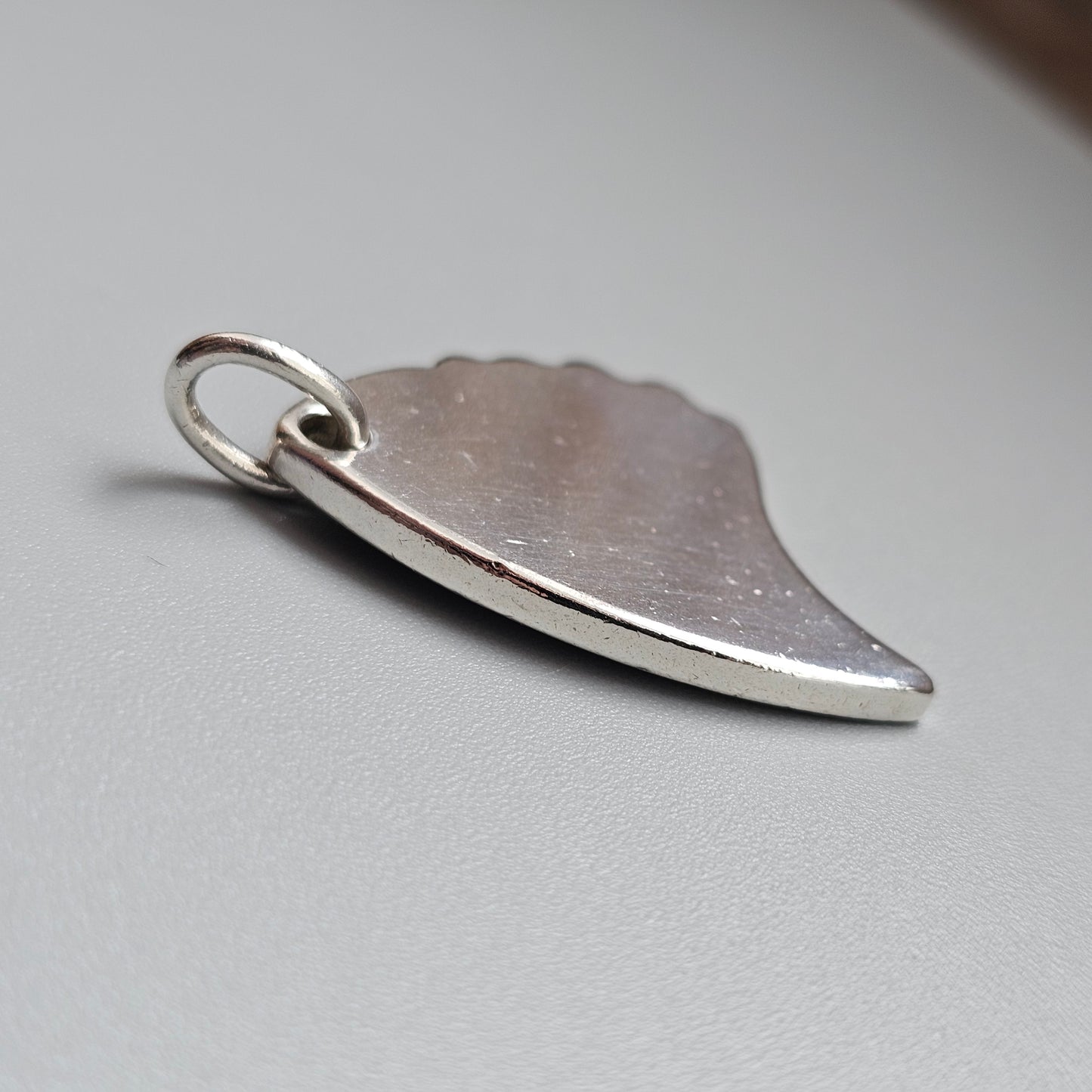 Sterling Silver Hedgehog Pendant Keyring Charm Scottish Hallmarked