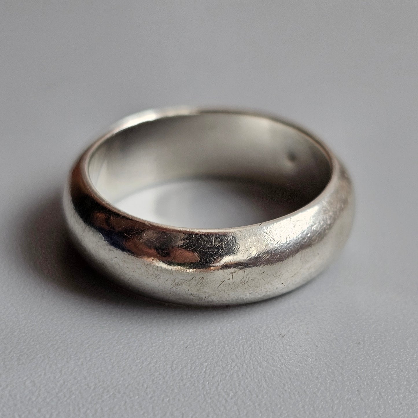 Sterling Silver Polished Band Ring