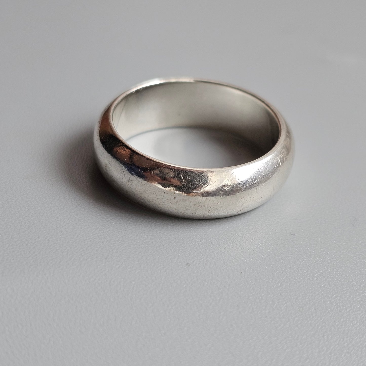 Sterling Silver Polished Band Ring