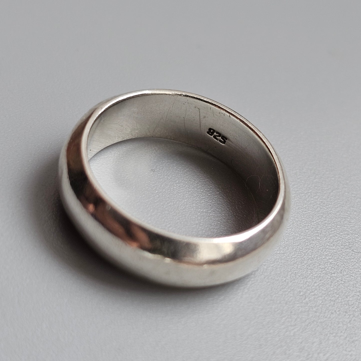 Sterling Silver Polished Band Ring
