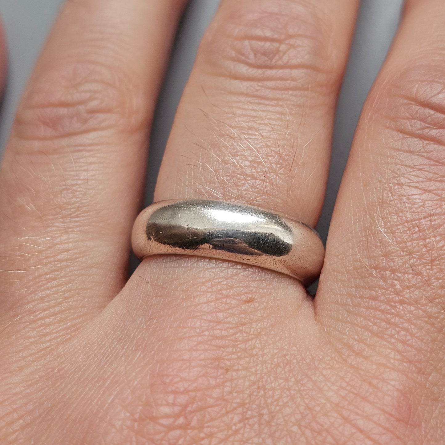 Sterling Silver Polished Band Ring