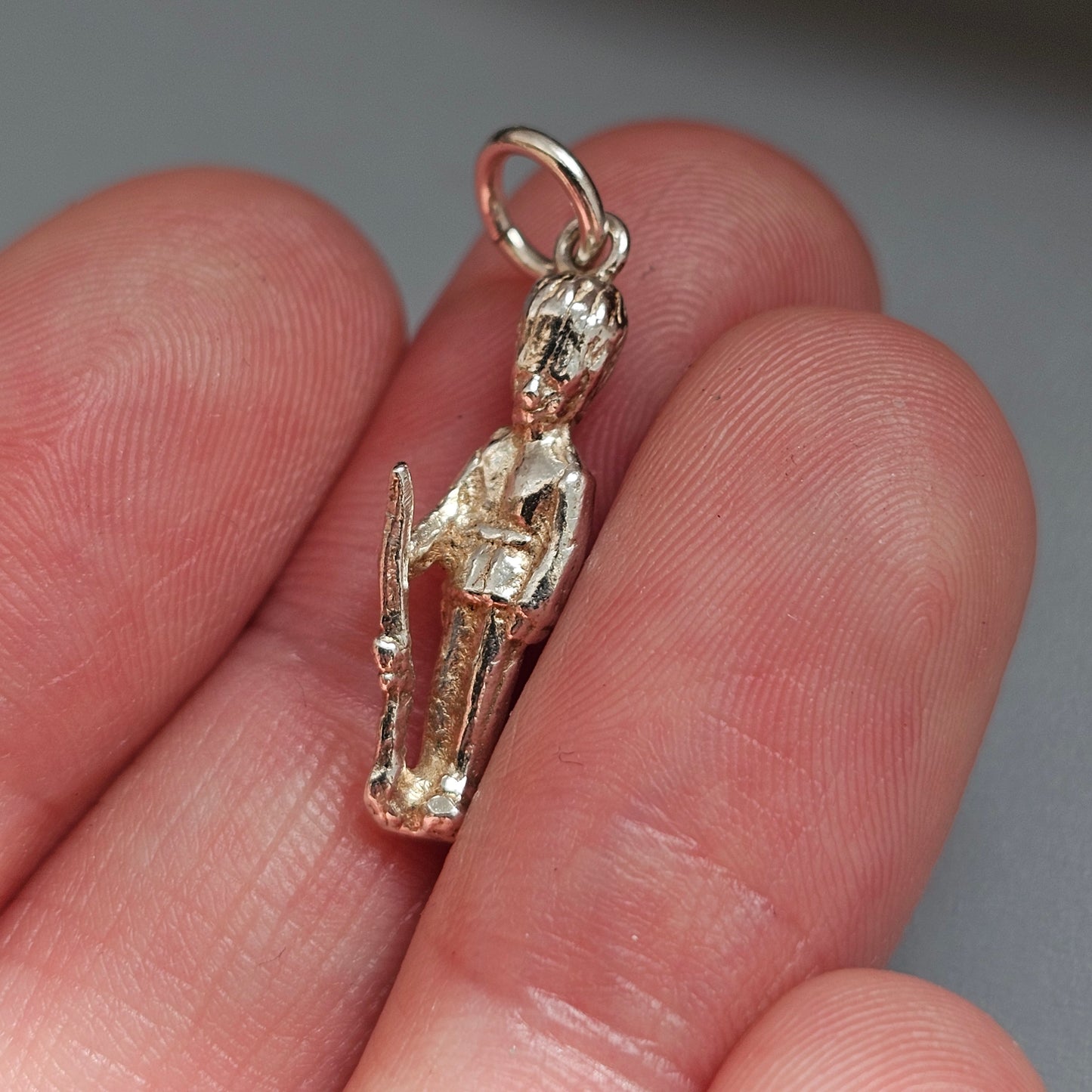 Vintage Sterling Silver Grenadier Guard Charm London Theme