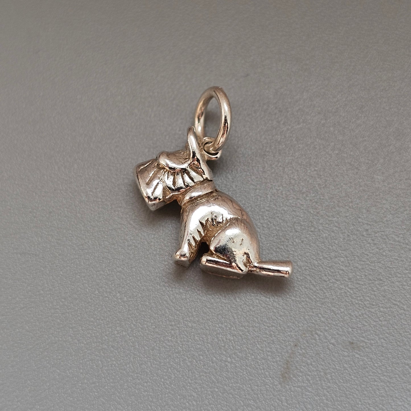 Vintage Sterling Silver Scottie Dog Charm