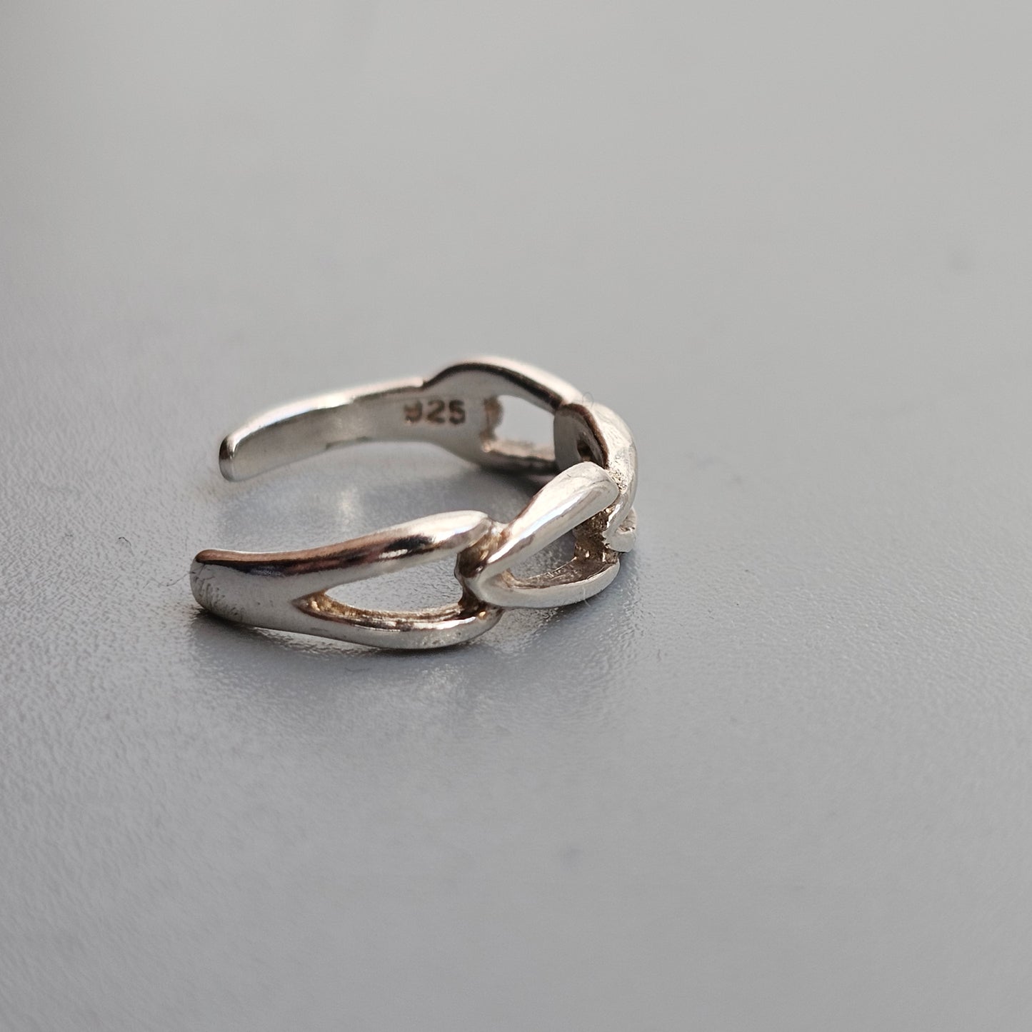 Sterling Silver Open Link Toe Ring