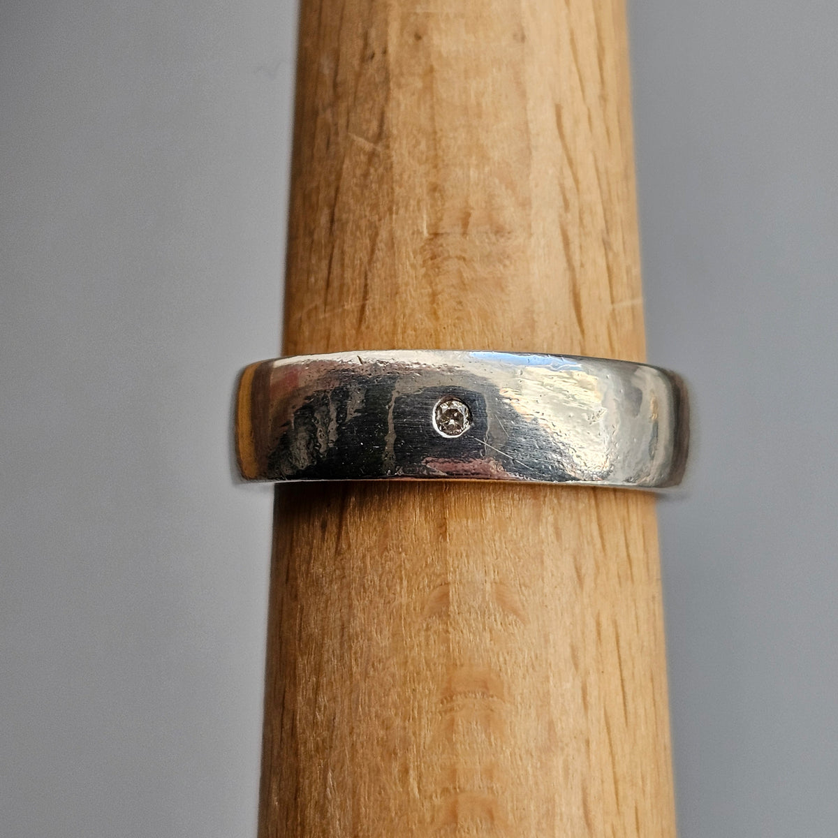 Viventy Sterling Silver Diamond Band Ring