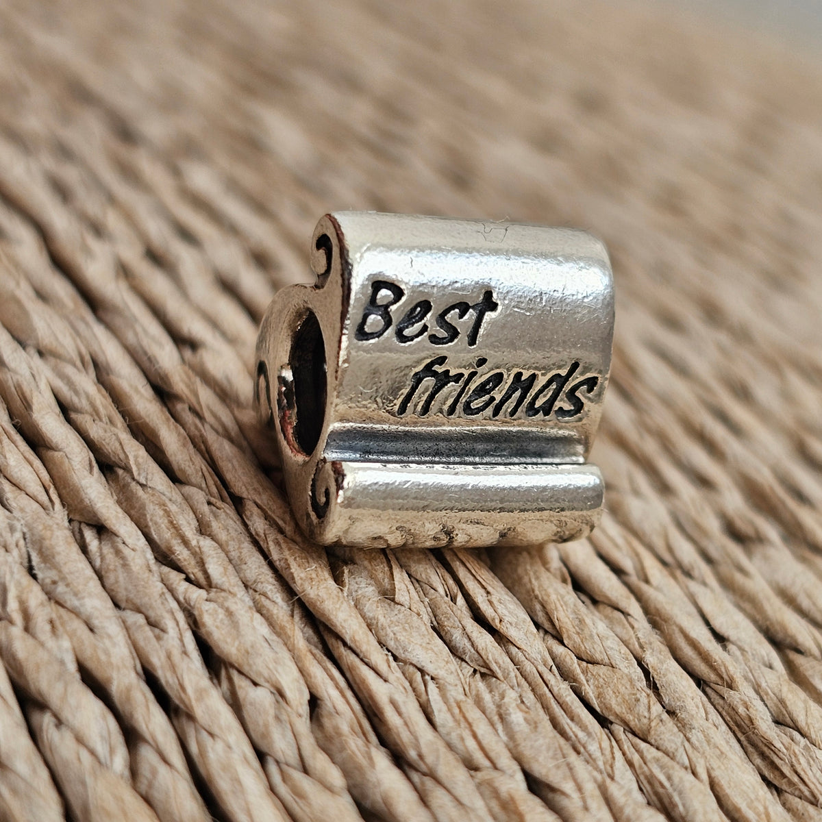 Pandora Moments Sterling Silver Best Friends Charm
