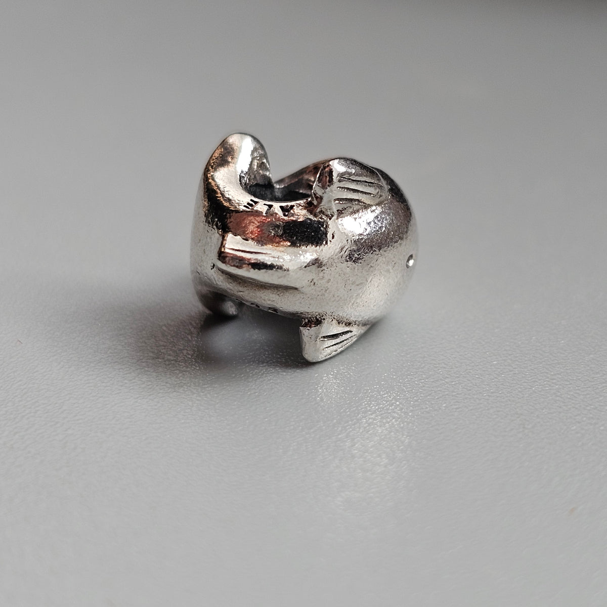 Pandora Moments Sterling Silver Dolphin Charm