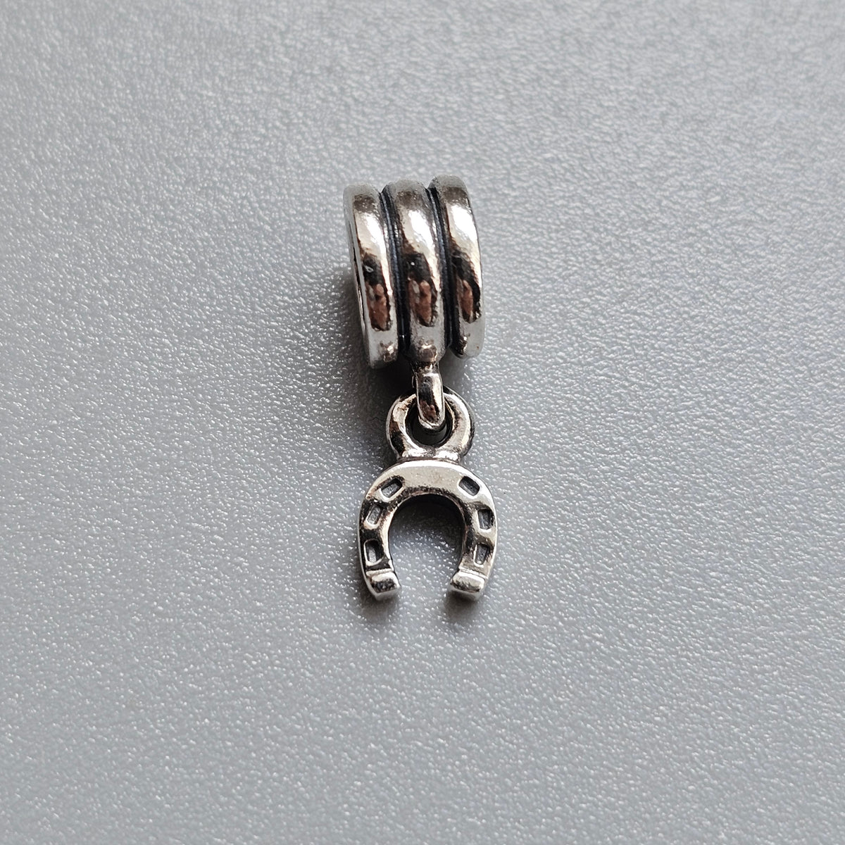 Pandora Moments Sterling Silver Horseshoe Dangle Charm