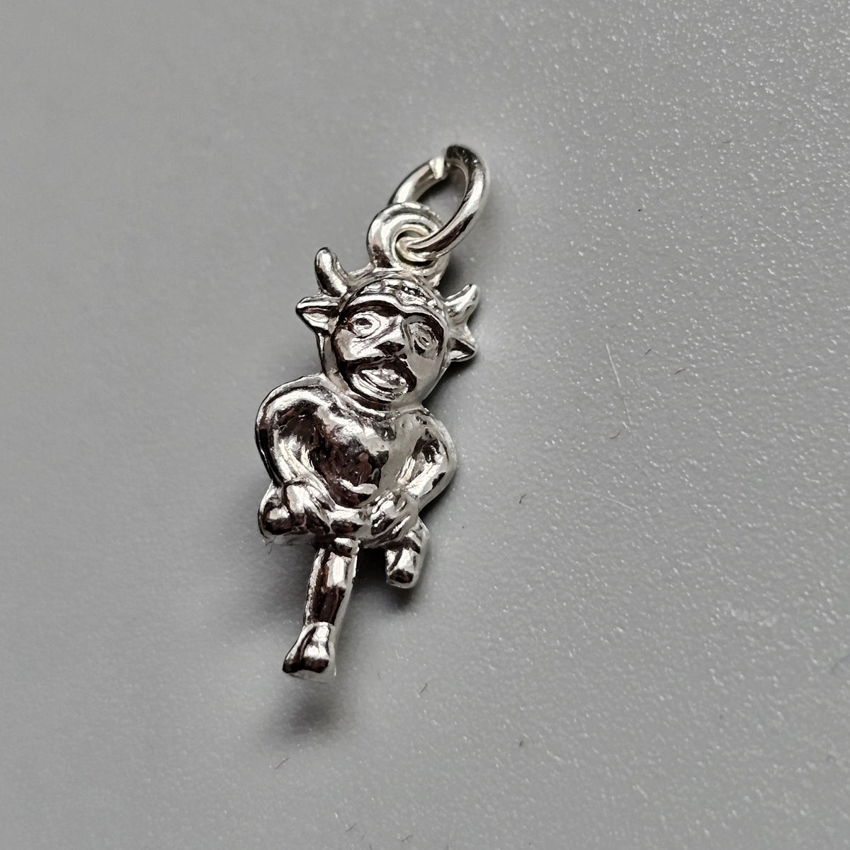 Vintage Silver Lincoln Imp Charm Pendant