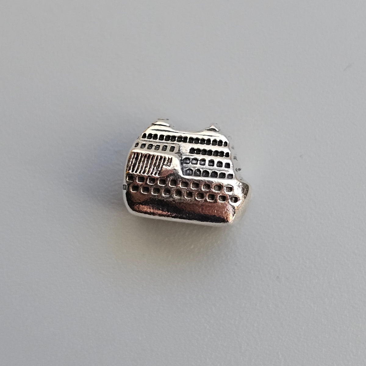 Halia Sterling Silver Cruise Ship Charm