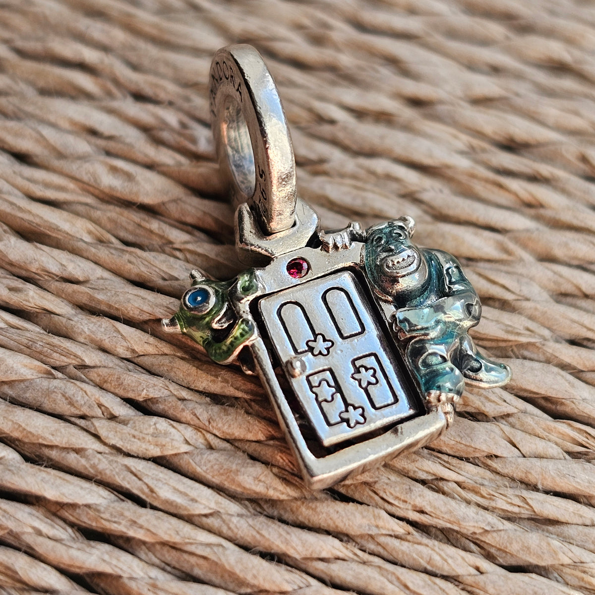 Pandora Disney Pixar Monsters Inc Door Dangle Charm