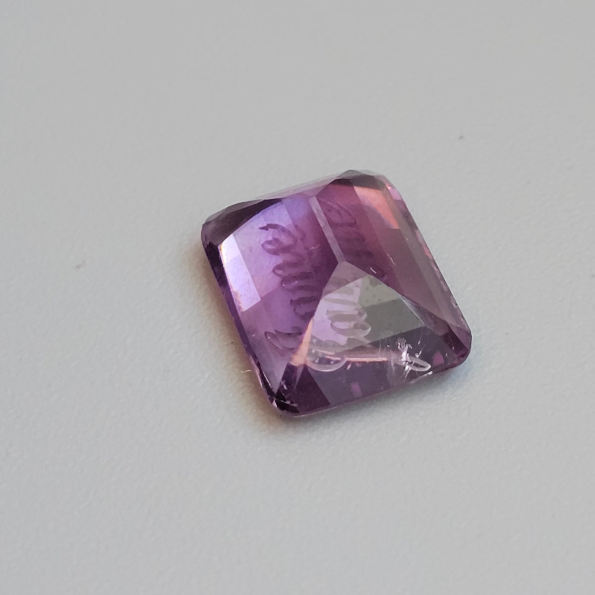 Antique Loose Amethyst Jane Intaglio Seal Stone