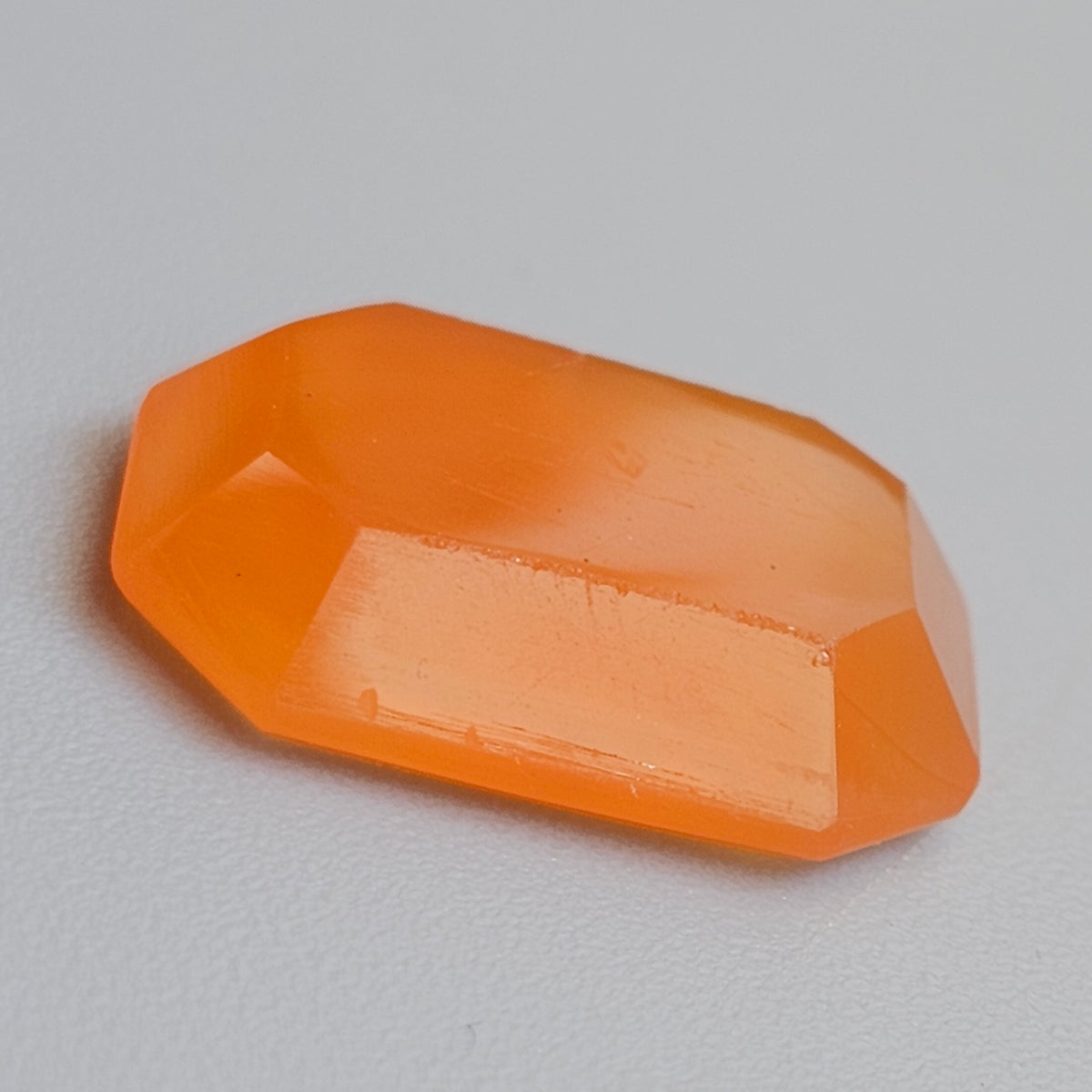 Antique Loose Carnelian JJ Monogram Intaglio Seal Stone
